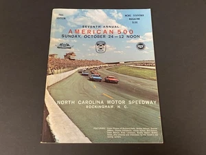 Programma 500 Americano 1971 - North Carolina Motor Speedway - Rockingham - Nascar - Foto 1 di 21