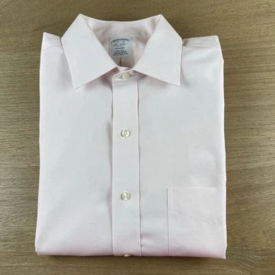 Brooks Brothers Men’s M (15.5 33) Regent Fit Pink Oxford L/S Button Shirt Cotton - Image 1 of 4