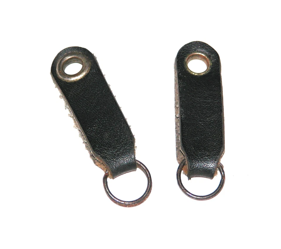 Extensores de anillo de correa de cuero vintage para cámara - Par #19 Foto 1 de 2