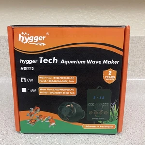 Hygger Tech Macchina per onde per acquario 1500 gph - HG112-8W scatola aperta - Foto 1 di 6