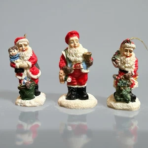 "Estatuillas vintage de Papá Noel adornos navideños vacaciones 2,5""" - Imagen 1 de 6