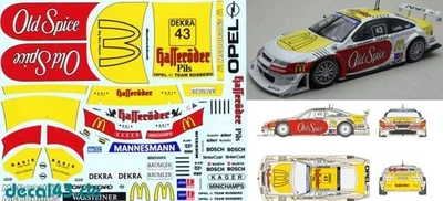 RACETRACKDECALS 1/43 Decal Opel Calibra 'Hasseröder' J. J. Lehto ITC Helsinki 1996