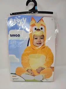 Spirit Halloween Bluey Show Bingo Costume Unisex Infant Size 6-12 Months  - Picture 1 of 5