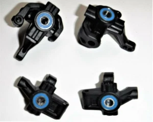 TRAXXAS 4TEC 2.0 Steering Knuckles, C-Hub. Caster Blocks w/ Bearnings F & R (4) - Picture 1 of 3