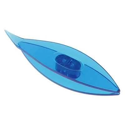 Herramienta lanzadera de encaje de plástico azul de 1 pieza para encaje de mano Foto 1 de 4