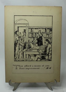 VINTAGE  U. of P. University of Pennsylvania art print Founder and Organizer - Picture 1 of 10