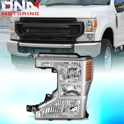 Faro izquierdo cromado para Ford F250 F350 Super Duty 2020-2022 Foto 1 de 4