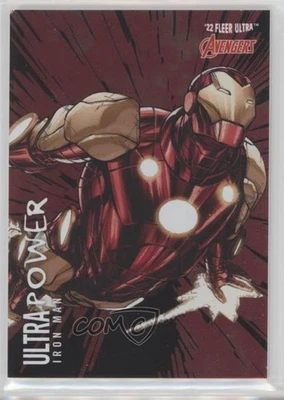 Fleer Ultra Avengers Ultra Power Iron Man 2022 #UP-22 0jr6 Foto 1 de 3