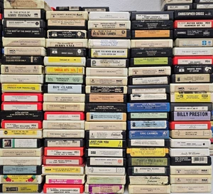 Lot of 101 Assorted 8-Tracks - Vintage 8 Track Tape Cartridge #238 - Picture 1 of 4