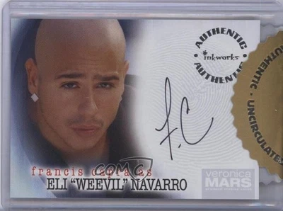 2006 Veronica Mars Season 1 Francis Capra as Eli Weevil Navarro #A-2 Auto 2d8 - Image 1 of 3