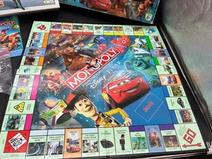 Monopoly DISNEY PIXAR Collectors Edition Board Game - 2007 VGC Complete RARE - Picture 1 of 8