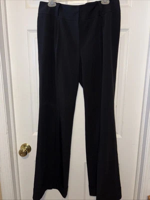 Pantalones negros de trabajo de oficina Caslon para mujer talla 12 0454-T Foto 1 de 4