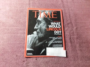 Time Magazine What Would Lincoln Do? / Daniel Day-Lewis 2012 - Picture 1 of 3
