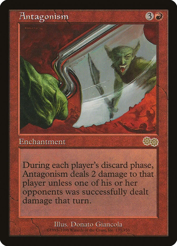 MTG Magic the Gathering Antagonism (173/356) Urza's Saga MP - Image 1 of 1