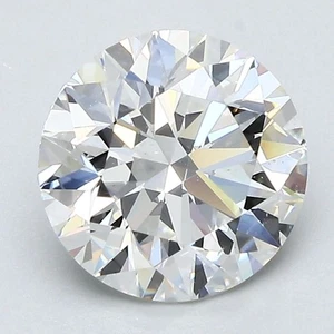 Round 2.02 Carat Cert. AGI Natural Mined Diamond Loose G color VS1 clarity - Picture 1 of 2