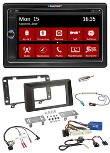 Blaupunkt Bluetooth DAB 2DIN USB DVD Lenkrad Autoradio für Dacia Duster ab 2021 - Bild 1 von 12