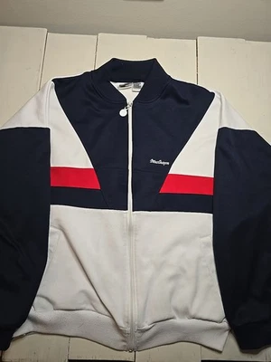 Chaqueta Macgregor Cremallera Azul Rojo Blanco Vintage XL Foto 1 de 4