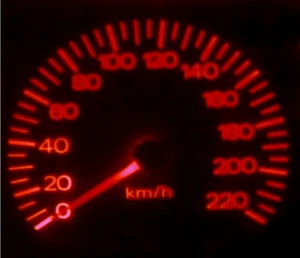 Red LED Dash Gauge Light Kit - Suit Toyota Hilux Surf 1988-1998 - Picture 1 of 1