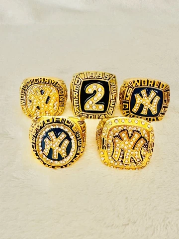 5 PCS NEW YORK Yankees Derek Jeter Champions Ring Set, US SHIP Cover