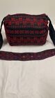 Palestinian embroidery bag  purse  Thread color  Red