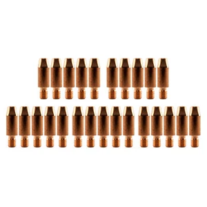 MIG Contact Tips - 0.9mm Binzel Style - 25 pack - M6 x 8mm x 0.9mm - Parweld - Picture 1 of 6