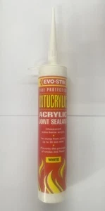 3x evo stik protezione antincendio intucrilica giunto acrilico sigillante telaio porta bianco - Foto 1 di 2