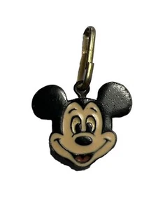 Disney Mickey Mouse Charm Clip Zipper Pull Purse Walt Disney Productions - Picture 1 of 3
