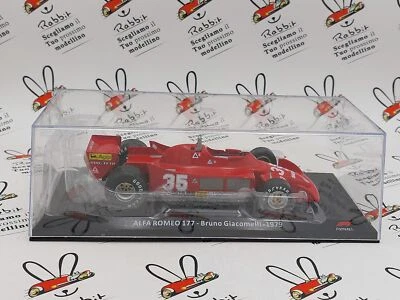 DIE CAST " ALFA ROMEO 177 - BRUNO GIACOMELLI - 1979 " AUTO DA CORSA 1/24 - Immagine 1 di 2