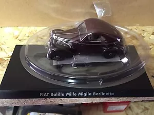 DIE CAST " FIAT BALILLA MILLE MIGLIA BERLINETTA " 1/43 HACHETTE AUTO ITALIANE - Picture 1 of 1