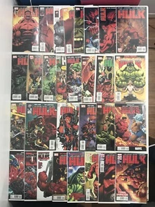 🔥Hulk 1-25 30 30.1 48 49 Lot of Red Hulk, 11 Only a Variant Plus 6 & 7 Variant - Picture 1 of 15