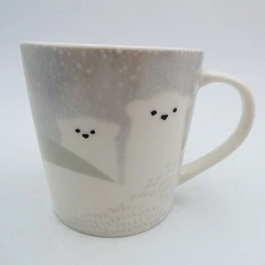 Taza Starbucks White Polar Bear and Cub Childs 8 oz cerámica 2016 - Imagen 1 de 8