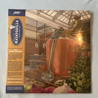 Disney OST Ratatouille Michael Giacchino 2LP Mondo Vinyl Clear Splatter Sealed - Bild 1 von 2