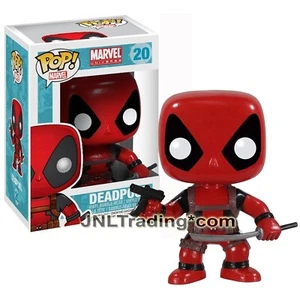 Year 2013 Funko Pop! Marvel Universe Heroes 4" Tall Vinyl Figure #20 - DEADPOOL - Picture 1 of 1