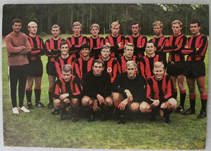 FUSSBALL FOOTBALL BERGMANN PK SAISON 1969/70 SG EINTRACHT FRANKFURT J. GRABOWSKI - Picture 1 of 2