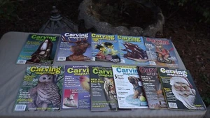 LOT 11 Wood Carving Illustrated Magazines - Picture 1 of 4