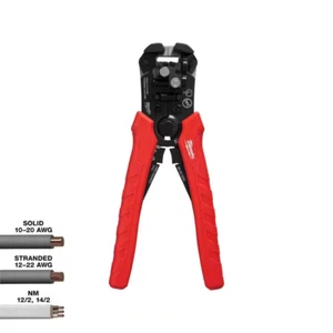 Milwaukee selbsteinstellende Abisolierzange Schneider Komfortgriff Polypropylen-Griff - Bild 1 von 12
