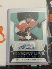 🔥20-21 Upper Deck Signature Sensations Series 2 Scott Laughton #SS-SL Auto🔥