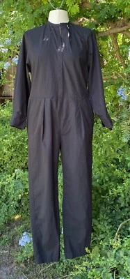 Mono utilitario Isabel Marant para mujer con cremallera frontal de lona negro talla FR 40 Foto 1 de 4