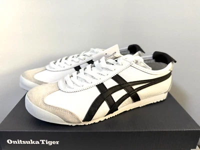 Onitsuka Tiger MEXICO 66 1183A201 126 WHITE/BLACK Unisex Size - Image 1 of 4