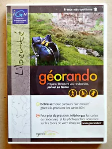 IGN - France Métropolitaine - Liberte - DVD-ROM Georando - Préparation randonnée - Photo 1/4