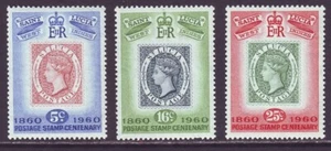 St Lucia 1960 SC 176-178 MNH Set Stamps Centenary - Picture 1 of 3
