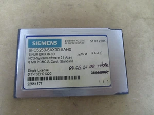 SIEMENS 8MB SINUMERIK 840D MEMORY CARD 6FC5250-6AX30-5AH0 - Picture 1 of 2