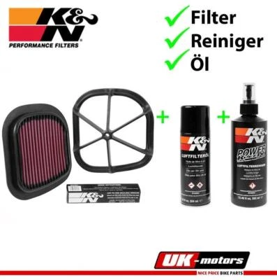 K&N Filtro de Aire + Cuidado para KTM EXC 125 250 300 450 500 2T F 4T 2012-2016 - Imagen 1 de 4