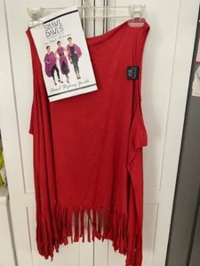 Tuch Schal Tawls rot Damen Einheitsgröße - Bild 1 von 4