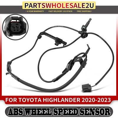 1x Front Driver Left Side ABS Wheel Speed Sensor for Toyota Highlander 2020-2023 - Image 1 of 4