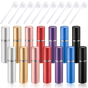 14 Pcs 5 ml Travel Perfume Atomizer Mini Refillable Spray Perfume Bottle Portabl - Picture 1 of 7