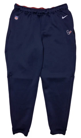 NIKE Houston Texas NFL Jogger Sweat Pants Blue Team Issue Blue XL Cover