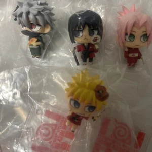Chimi Mega Petit Chara NARUTO Shippuden 10th Anniversary Mini Figure Team 7 lot - Picture 1 of 6