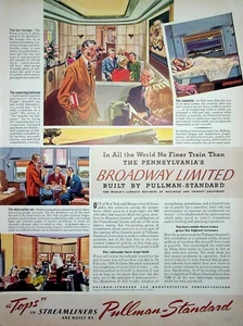 Original train AD: Broadway Limited Built by Pullman-Standard - Picture 1 of 1