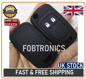 Llavero de silicona llavero remoto para Vauxhall Corsa D Astra J Insignia - (A100) - Imagen 1 de 4